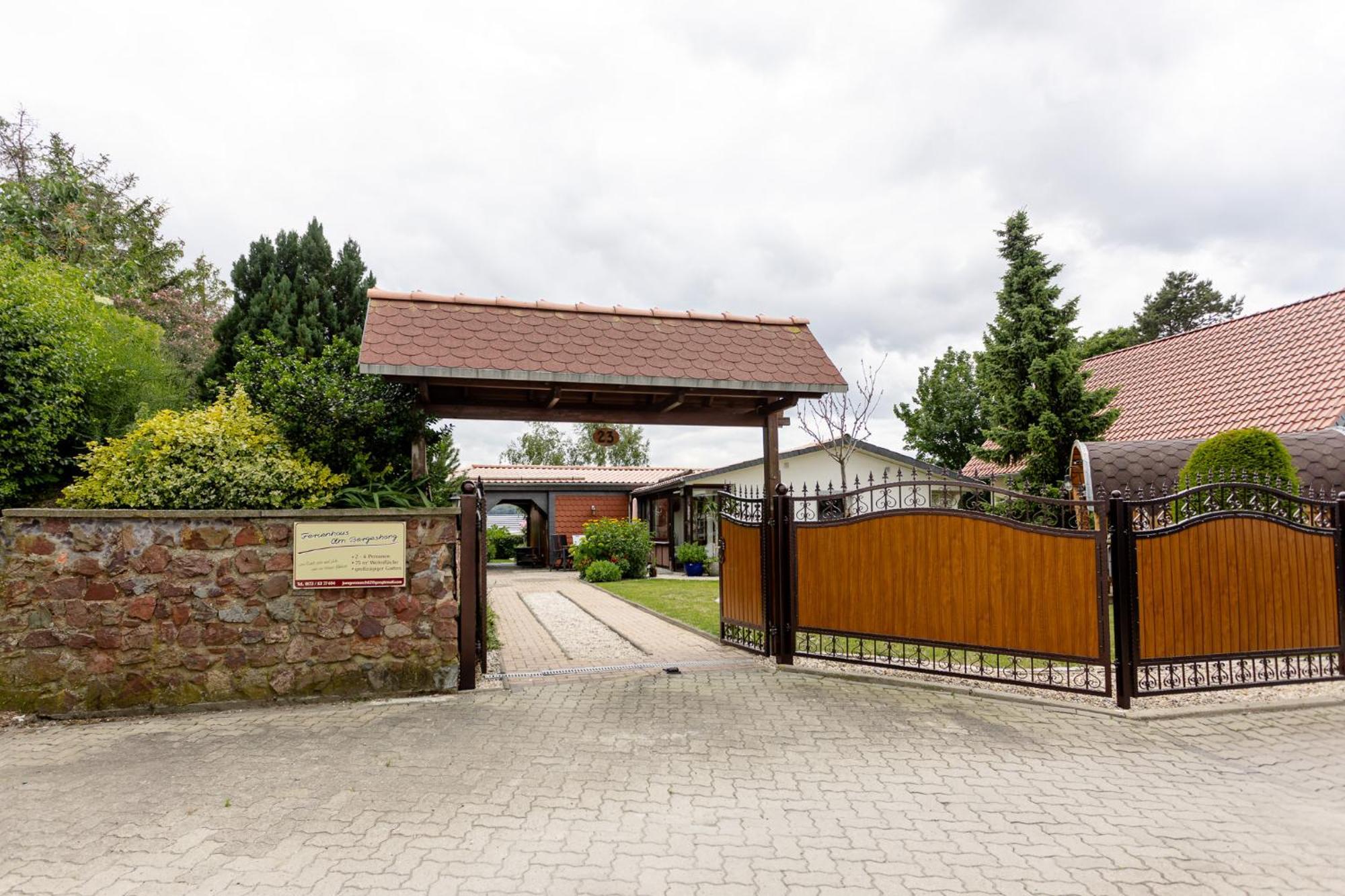 Ferienhaus Am Bergeshang Blankenburg  Exteriör bild